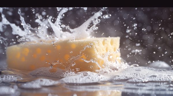 Découvrez l'efficacité de l'éponge magique pour un nettoyage impeccable